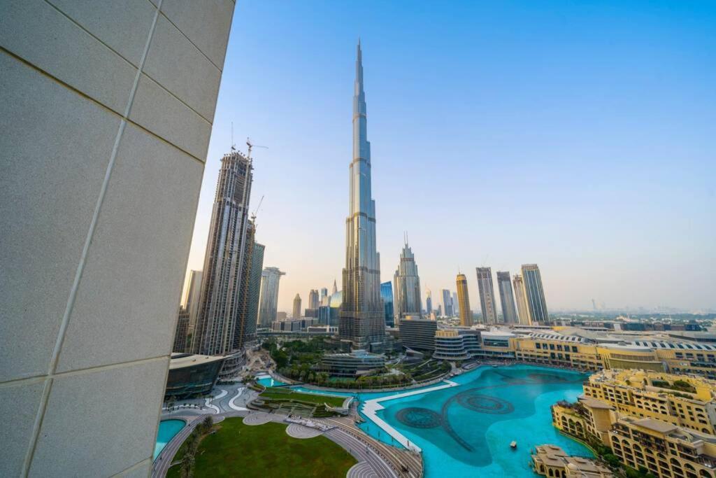 Spectacular Burj & Fountain View - Luxurious 3 Bedrooms & Maids Room - The Residences Dubai Ngoại thất bức ảnh