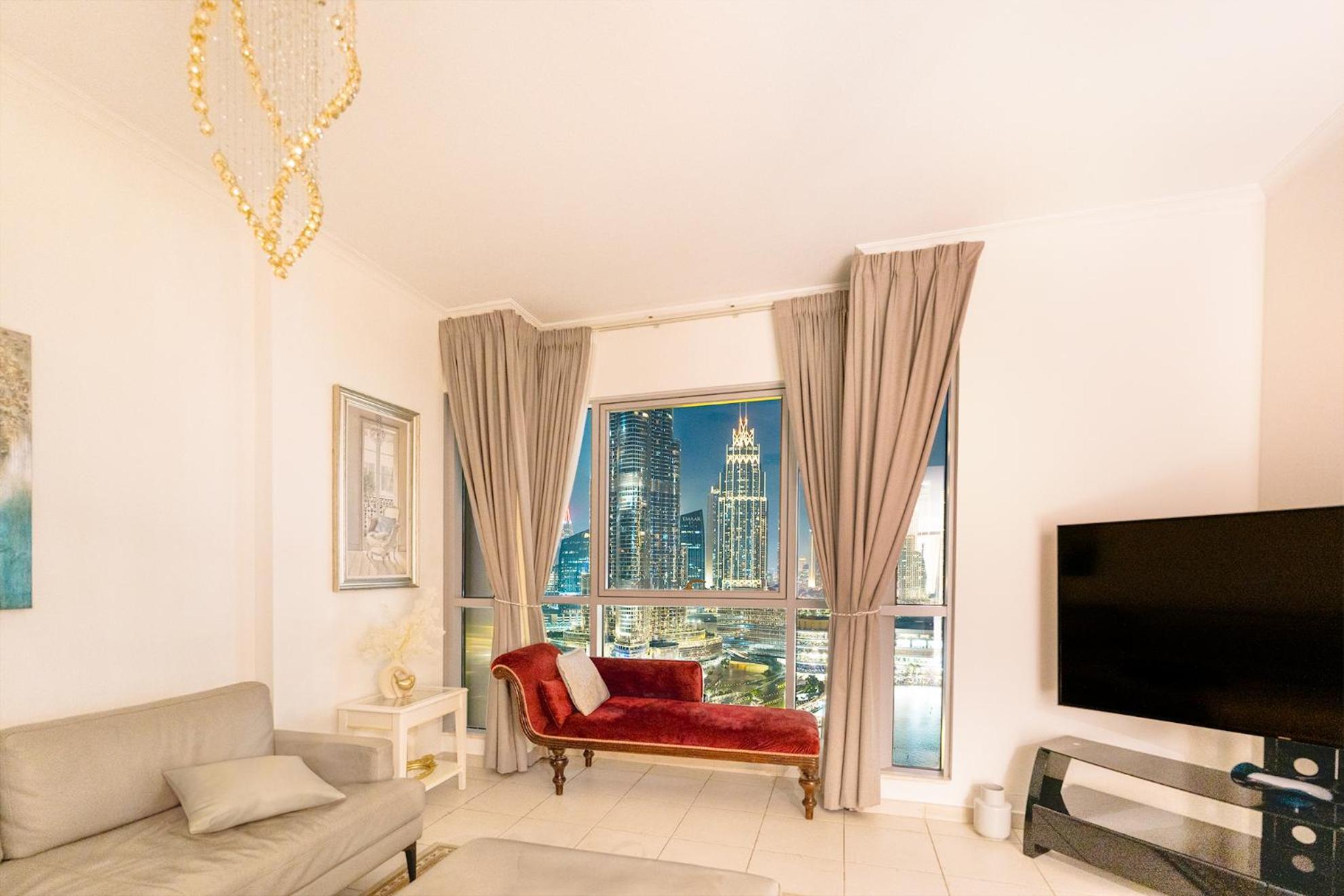 Spectacular Burj & Fountain View - Luxurious 3 Bedrooms & Maids Room - The Residences Dubai Ngoại thất bức ảnh